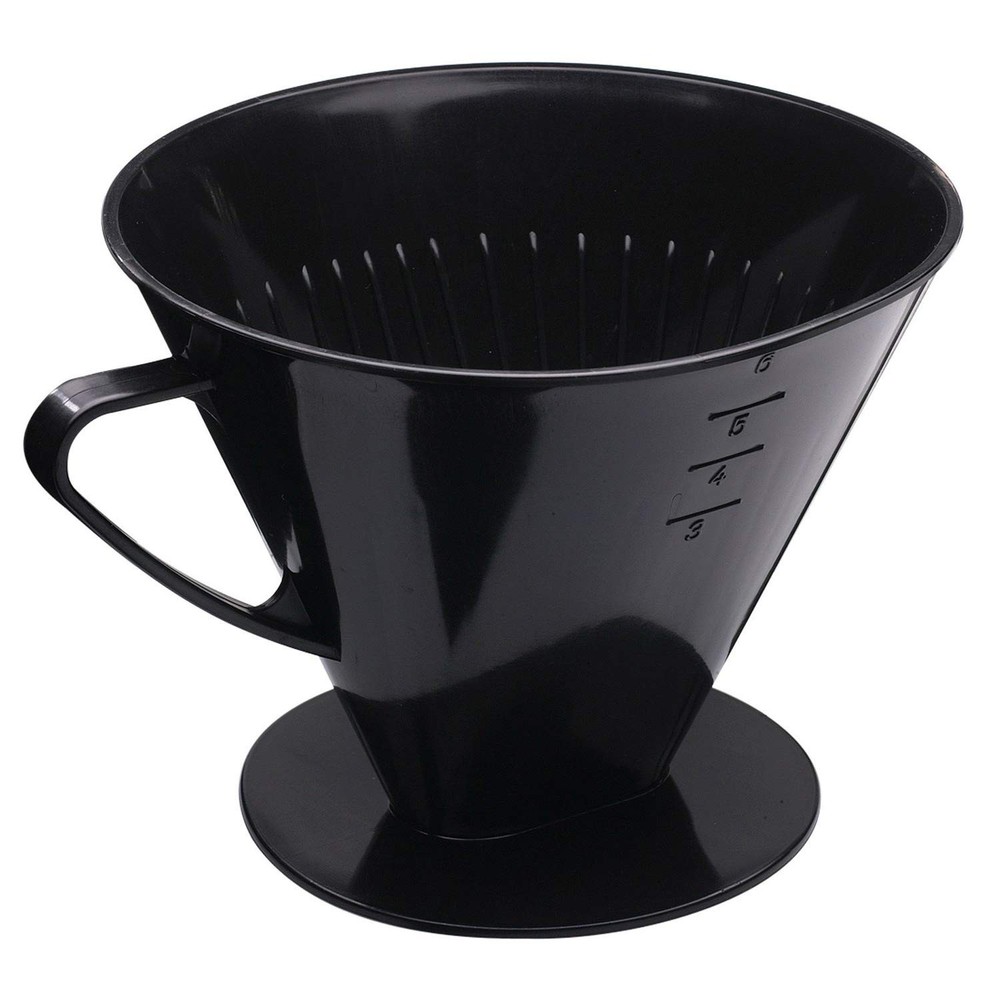 Westmark” Six Coffee Filter, Polypropylene, 18.5 x 16.1 x 13.7 cm, Black