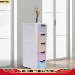 Plastic Drawers Dresser with 5 Drawers Tower Closet Storage Organizer Cabinet