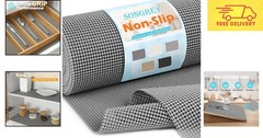 Thick, Tear-Resistant Drawer Liner, Non-Adhesive & Easy to Clean – 12IN x 20FT