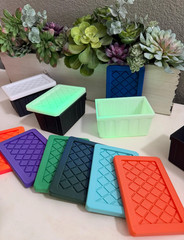 Mini Storage Tote – Custom 3D Printed Micro Crate with Snap‑Fit Lid