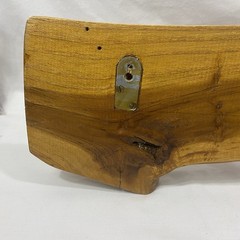 Rustic Live Edge Cedar Coat Hat Rack With Four 6 In Pegs 21.5in Long X6 In Tall