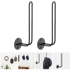 2 Pcs Wall-mounted Hat Stand Cap Organiser Racks for Baseball Holders