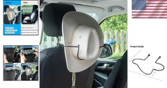Yuoyar Cowboy Hat Holder for Truck Suv Car – Car Hat Holder for Truck to M…