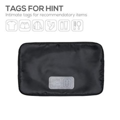 Nacuwa 5Pcs Packing Cubes Travel Clothes Storage Luggage Organizers Bags Pouch
