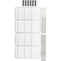 Adjustable Storage Garage Shelves Rack 5 Level Heavy Duty Steel Metal Shelf Unit