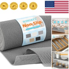 Thick, Tear-Resistant Drawer Liner, Non-Adhesive & Easy to Clean – 12IN x 20FT