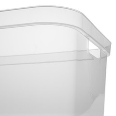 Sterilite Tall Storage Bin Easy Access Container Carry Handles 6 Count