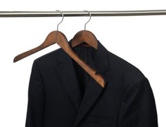 20 Pack High Grade Lotus Wooden Hangers Wood Shirt Hangersdress Coat Jacket Clot