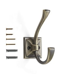 Vintage Wall Hooks,2 Pack Coat Hooks Hardware Towel Hooks for Hanging Coats B…