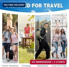 8 Set Packing Cubes for Travel,Luggage Organizers for Travel Accessories