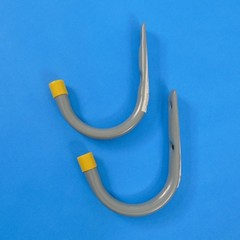 J Hook Utility Hooks w/ Vinyl Tips 6″ 2 Piece Garage Storage Ladder Tool Hangers