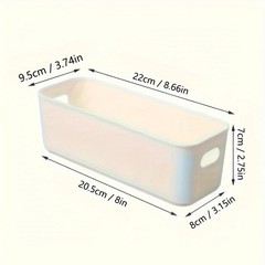 10-PCS Multifunctional Storage Box Durable Large-Capacity Desktop Sundries Box