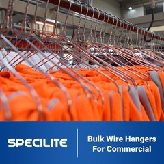 Wire Hangers 50 Pack, Metal Wire Clothes Hanger Bulk for Coats, Space Saving …