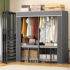 Wardrobe Dustproof Wardrobe Folding Storage Wardrobe Freestanding Wardrobe