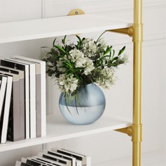 Heavy Duty Industrial Pipe Clothes Rack Gold Open Wardrobe Showroom Garment Rack