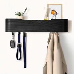 Coat Hooks Wall Mount Hidden Hooks Entryway Organizer for Decorative Wall Hooks