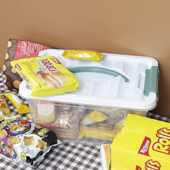 6-Pack 6 Quart Clear Latch Storage Boxes with Lids for Organized Living