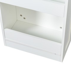 7 Tier multi-functional pull-out multi-tier storage Single-sided open shelf