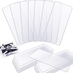 32 Pack 4.25 x 2 In Drawer Dividers for Storage Bins Plastic Storage Hardware
