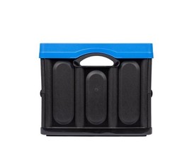 Greenmade Instacrate 12-Gallon Collapsible Plastic Storage Bin with Handles,