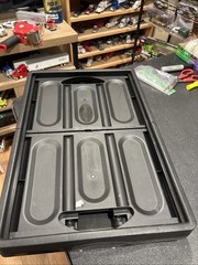 GreenMade InstaCrate Collapsible Storage Bin 12 Gallon Black Plastic