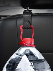 2pcs Carbon Fiber Car Seat Back Hook for Bag & Storage – Durable & Space-Saving