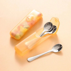 Mini Plastic Storage Box 4Pcs Clear Portable Travel Organizer Jewellery Beads US
