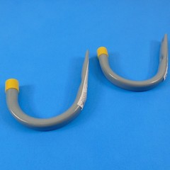 J Hook Utility Hooks w/ Vinyl Tips 6″ 2 Piece Garage Storage Ladder Tool Hangers