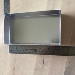 Rabanne Silver Organizing Tray – 3.25 x 6.25 – 10 pcs