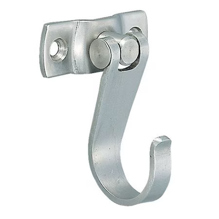 Sugatsune Uj-050 Utility Swing Hook, 304 Ss, 1-7/32 In