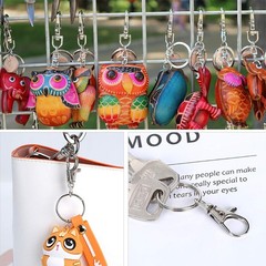 Versatile 100PCS Swivel Snap Hooks & Key Rings – Perfect for Jewelry Making