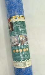 Pioneer Woman Refrigerator Shelf Liner Blue Floral Burst Pattern 15 In x 6 Ft