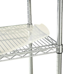 ALESW59SL3624 Plastic 36 In. X 24 In. Shelf Liners for Wire Shelving – Clear (4/