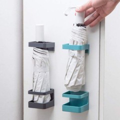 2pc Umbrella Holder with Drip Tray Umbrella Stand Holder Wall Shelf Organizer