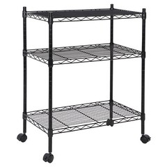 3/4/5-Shelf Storage Shelving Unite Metal Organizer Wire Rack for Kitchen Garage