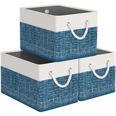 Storage Bincollapsible Storage Basket For Organizinglarge Storage Boxes With Rop