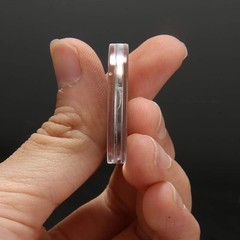 41mm Clear Plastic Coin Capsules, Silver Dollar Coin Holder, 60PCS Coin Box US