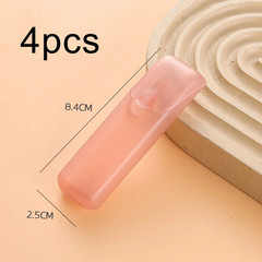 Mini Plastic Storage Box 4Pcs Clear Portable Travel Organizer Jewellery Beads US