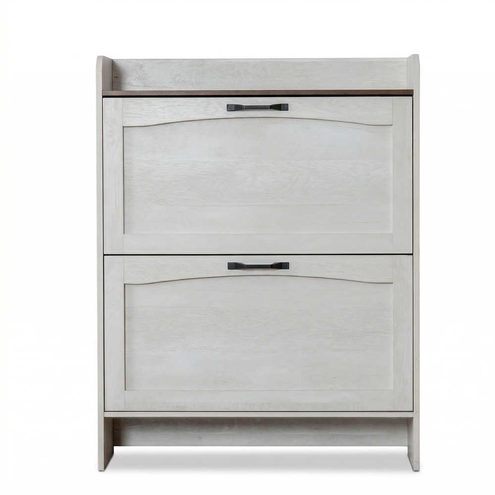 1/2PCS Shoe Cabinet Organizer 2Flip Drawers,Narrow Shoe Rack,for Entryway Closet