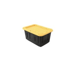 Project Source Teeny Commander X-small Black Stackable Tote
