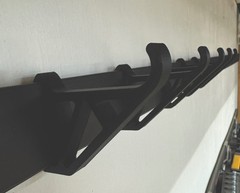 8 Pack of Upgraded Stronger Rubbermaid Fasttrack Fastrack Hooks Accessories