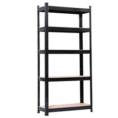 5 Tier Metal Shelving Rack Garage Storage Shelf Space Save Organizer