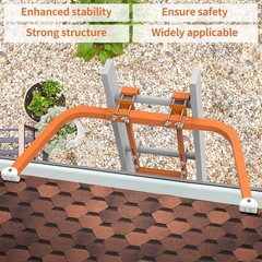 Ladder Stabilizer,Extended Ladder Stabilizer Accessory for Roof Pro Orange