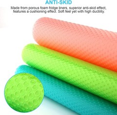8 Pcs Refrigerator 17.7×11.4×0.04 inches, 8 Pack-pink/2 Green/3 Blue/3
