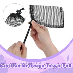 10 Pcs Small Mesh Bags Drawstring Nylon Mini Mesh Storage Bags Pouches