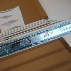 NEW Ikea KOMPLEMENT 902.573.50 pants hanger White 19 5/8 x 22 7/8 Closet