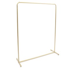 47.2*59in Clothes Rack Golden Garment Display Stand Clothing Storage Rack
