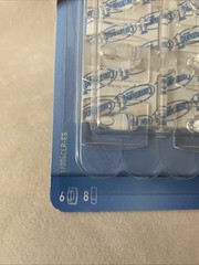 3M Command Damage Free Hanging Mini Hooks Clear 17006CLR ~ 6 Count X 3 Pack (18)