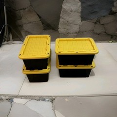Mini Teeny Tote Commander With Lids- set of 4