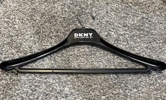 DKNY Clothing Hanger Donna Karan New York Suit Coat Jacket Shirt Black Strong